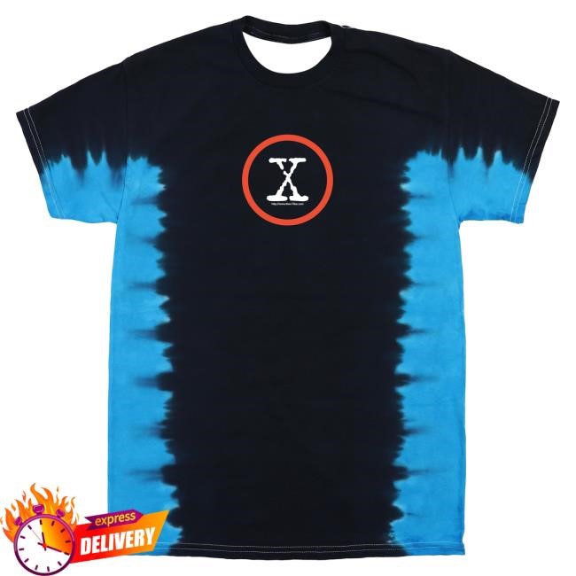 Official Studiohouse Designs Merch Store X-Files Promo Tiedye Attractive Shirt Studiohouse Designs Apparel Clothing Shop StudiohouseDesigns