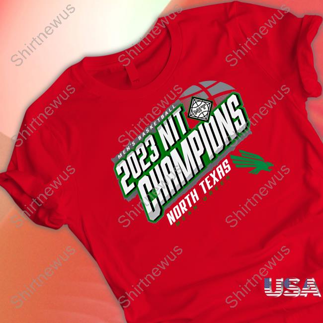 Official North Texas Mean Green 2023 NIT Champions Shirts