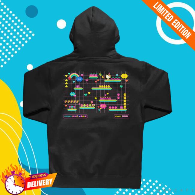 Official Sanrio Apparel Clothing Merch Store Shop Girl X Sanrio Kawaii Arcade Level Up Sweatshirt