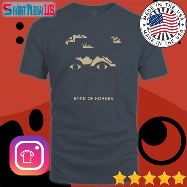Band Of Horses Merch I See You Clouds Tee Shirt