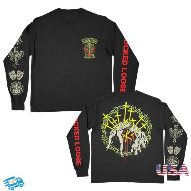 Official Knocked Loose Merch Crown Of Thorns LongSleeve