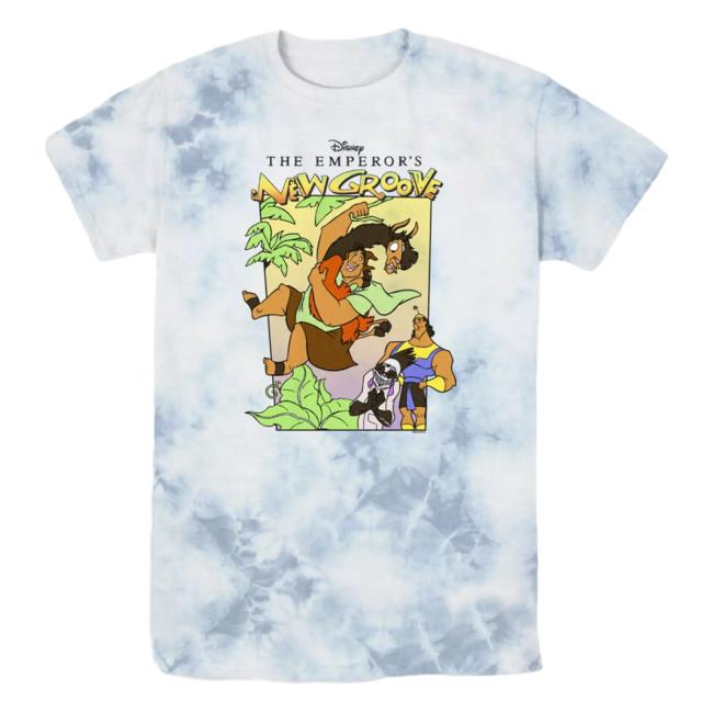 Official Clothing Store Merch Shop Disney The Emperor's New Groove Tie-Dye Sweatshirts ShopDisney
