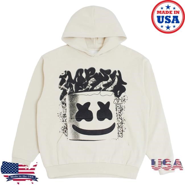 Official Marshmello Merch Store Helmet Popover Sweatshirt Marshmello Apparel Clothing Shop