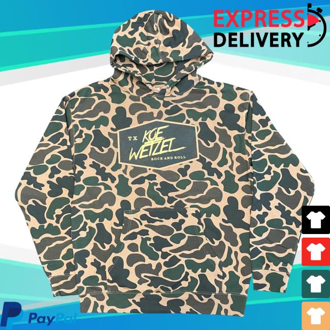 Official Koe Wetzel Merch Duck Camo Long Sleeve T Shirt