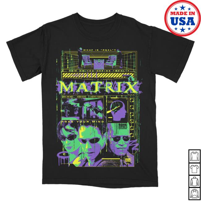 Official Studiohouse Designs Merch Store The Matrix T-Shirt Studiohouse Designs Apparel Clothing Shop StudiohouseDesigns