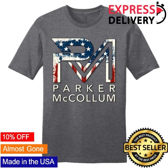 Official Parker Mccollum Merch Shop 2024 Flag Logo Tour T-Shirt ParkerMccollum