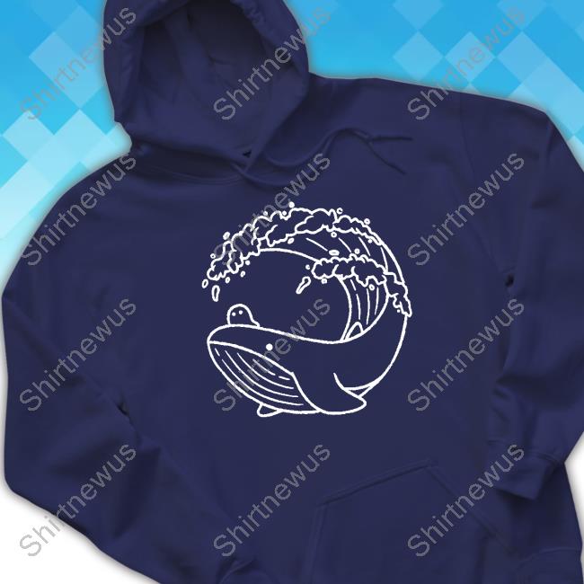 Official Slimecicle Merch Whalesurfer Hoodie