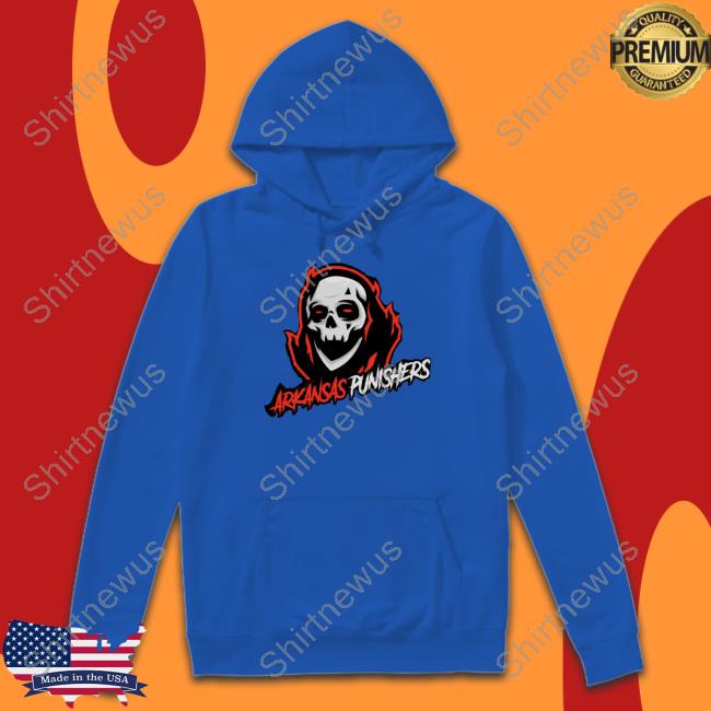 Arkansas Punishers Hooded Sweatshirt Arkansas Punishers Hoodie Eric Musselman
