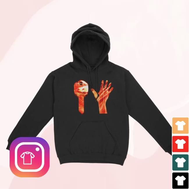 Official Sincerely Lucki Merch Red Key Black Sweatshirt designed by Lonewolf SincerelyLucki Deadboylife