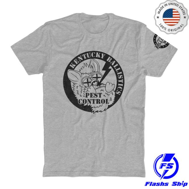 Official Kentucky Ballistics Merch Bunker Branding Kentucky Ballistics KB Pest Control Shirts Heather Grey BunkerBranding KentuckyBallistics