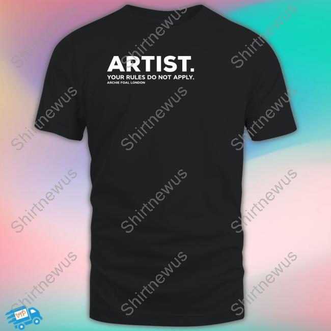 Official Artist Your Rules Do Not Apply Archie Foal London Sweatshirt