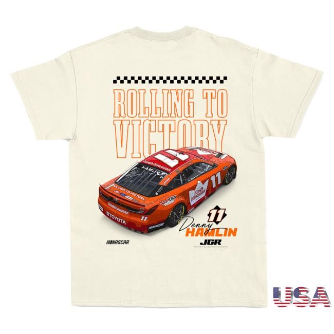 Denny Hamlin Tan Kings Hawaiian Tees Official DH Merch Store