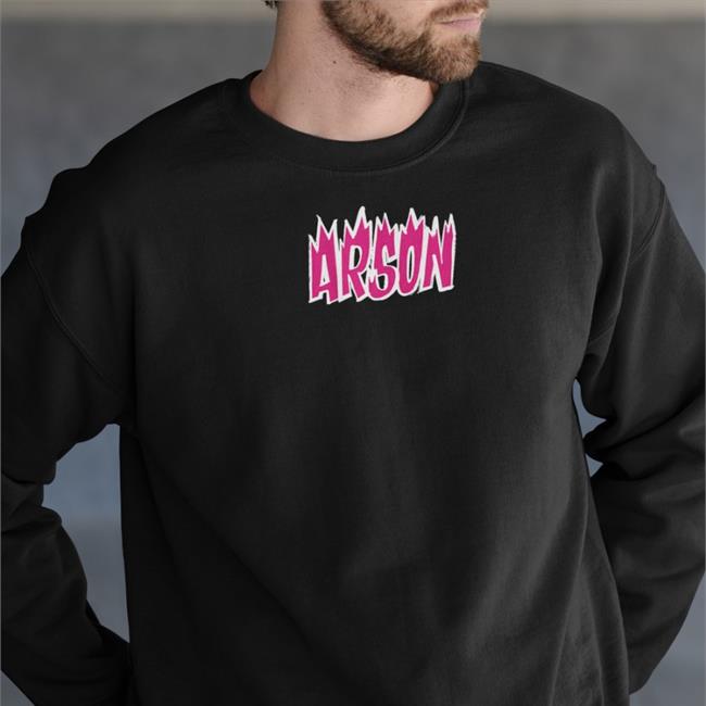 Weverse Shop Arson Damaged Shirt J-Hope Weverse Shop Arson Damaged Sweatshirt J-Hope