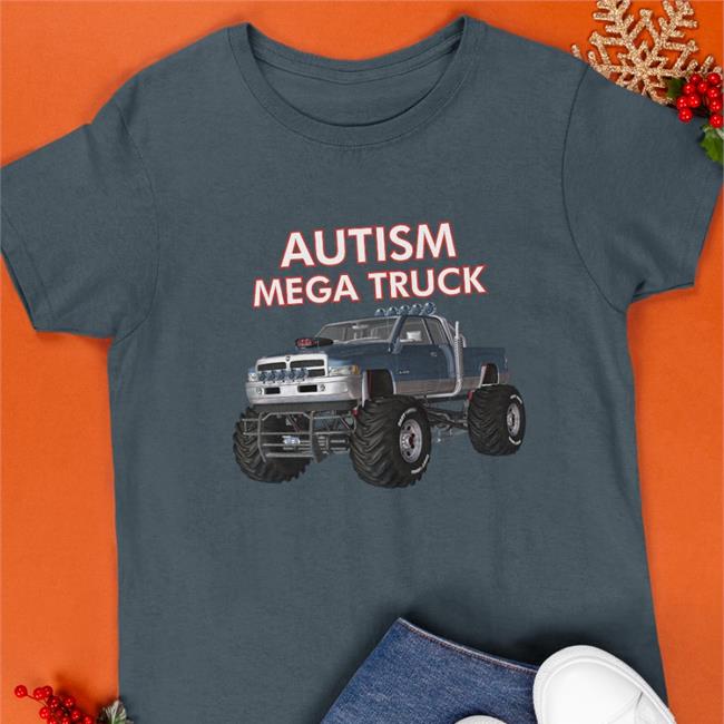 Autism Mega Truck Tank Top