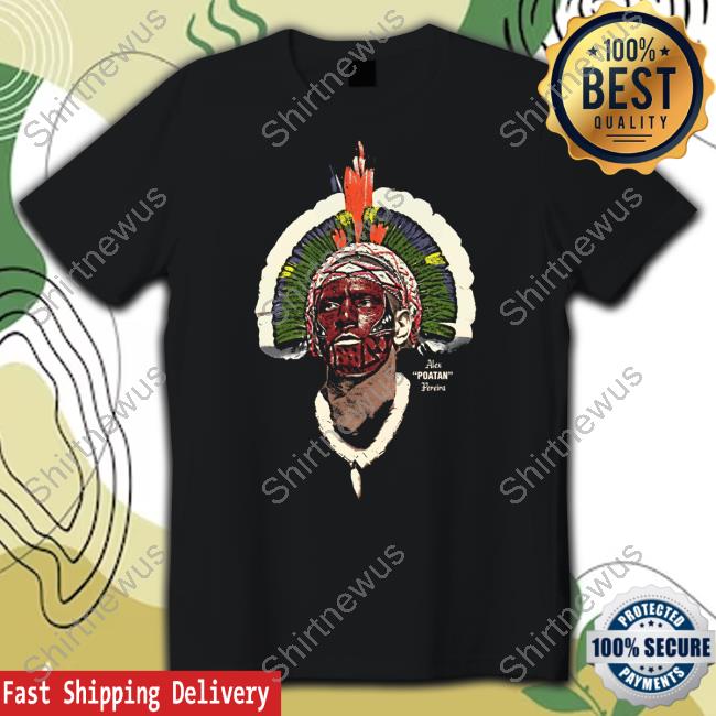 Official Full Violence Alex Poatan Pereira Big Face Poatan T-Shirt