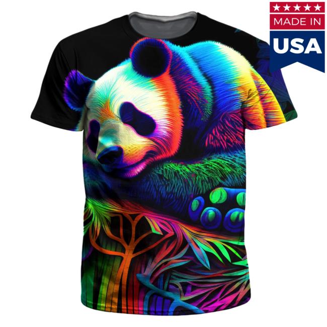 Official Iedm Clothing Panda Dreams T Shirt Unisex 3D All Over Print