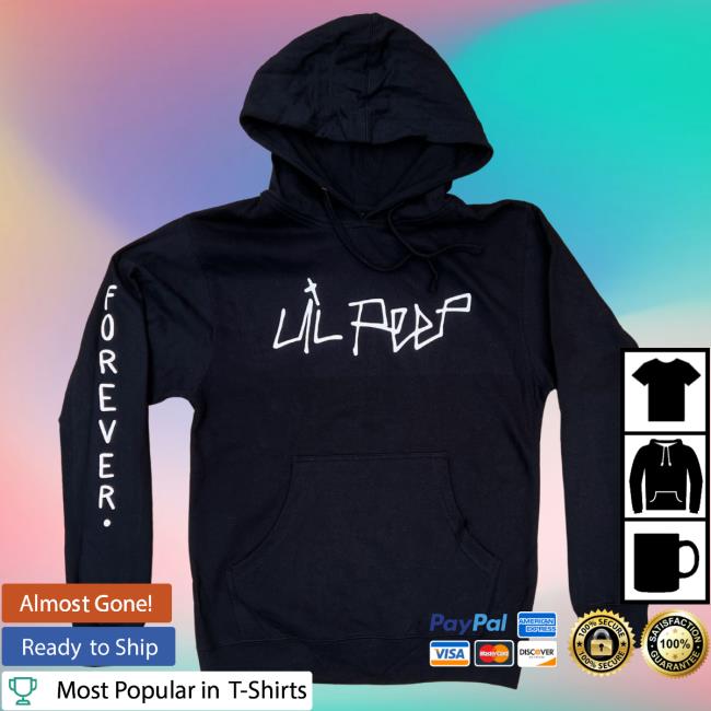 Official Lil Peep Clothing Store Shop Lil Peep Logo Crew Black Lilpeep Merch