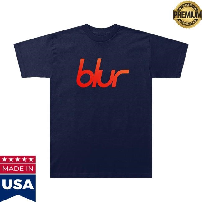 Blur Logo Navy New Shirt | Blur Official Store