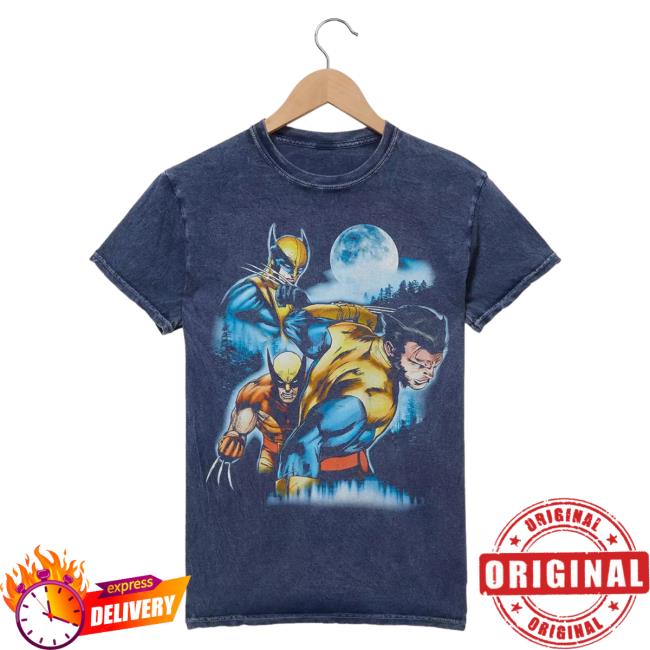 Official Box Lunch Merch Store Box Lunch Marvel X-Men Wolverine Scenic New Shirt BoxLunch Exclusive Box Lunch Apparel Clothing Shop