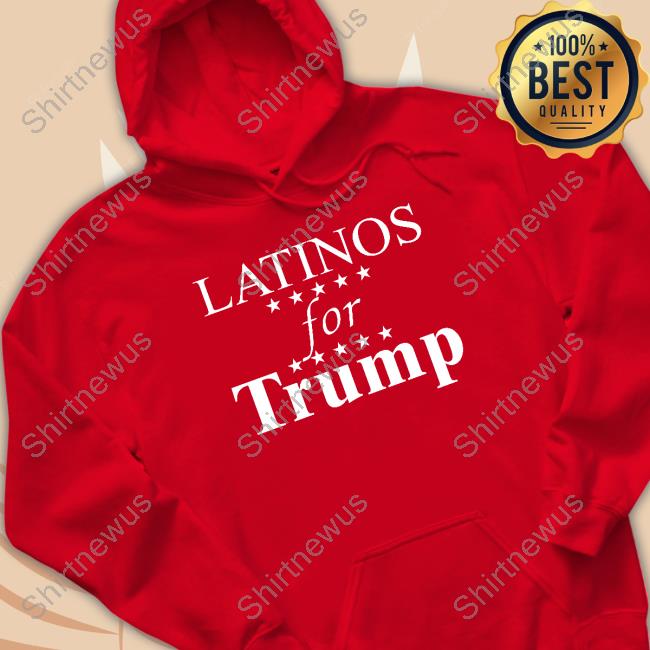 Official Donald Trump Latinos For Trump T-Shirt
