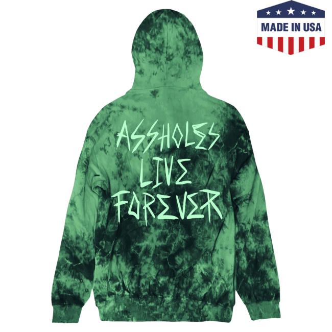 Official Linda Finegold Merch Store Stop Alf Snake Long Sleeve Tee Shirt Green Apple Tie Dye Lindafinegold Clothing Shop Tie-Dye