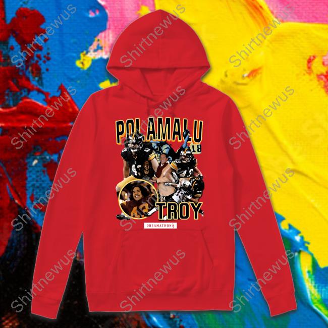 Troy Polamalu Shirt Black