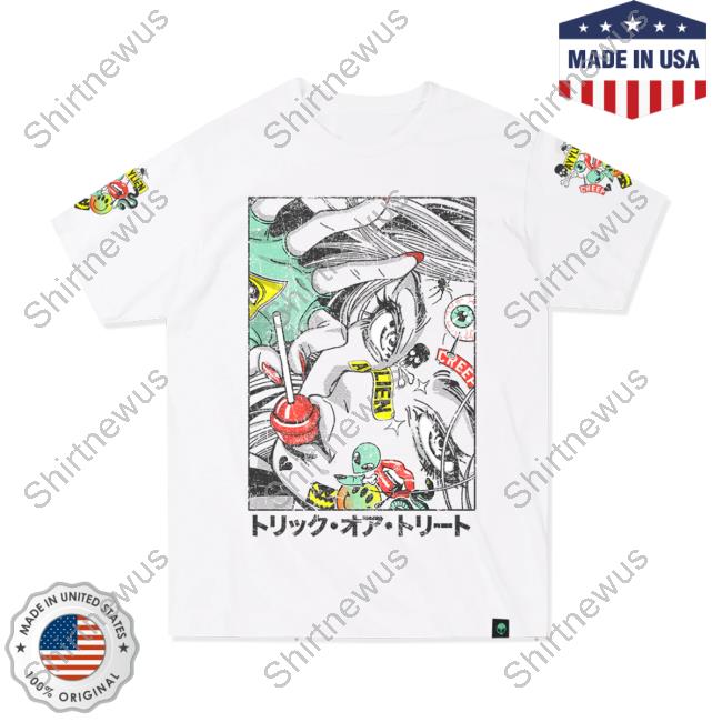 Official Elvis The Alien Ayylien Clothing Lollipop Girl New Shirt