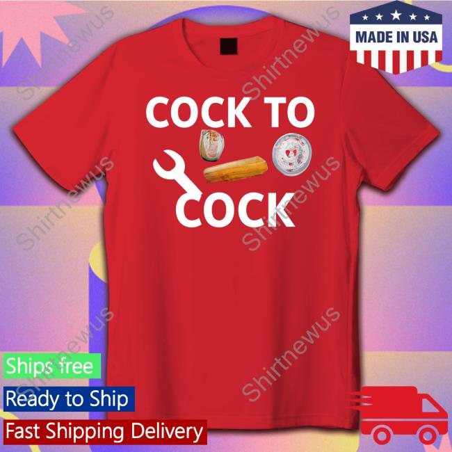 Dalle2 Cock To Cock T-Shirt It Is Cooking O'clock
