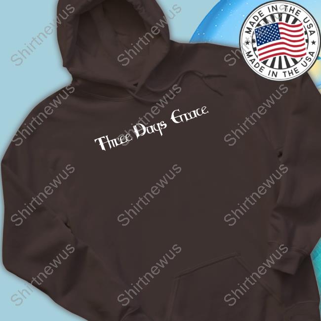 Three Days Grace Merch Three Days Grace Black Sweatshirt