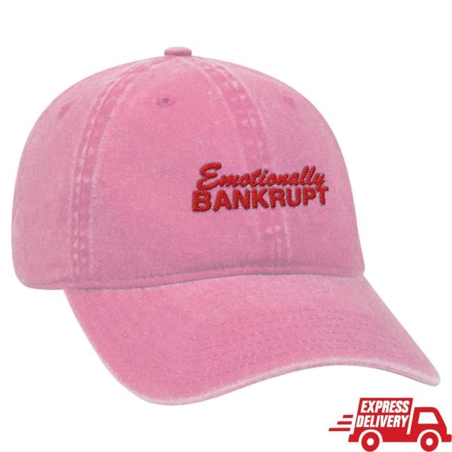 Official Selena Gomez Merch Store Shop Selena Gomez Emotionally Bankrupt Dad Cap SelenaGomez