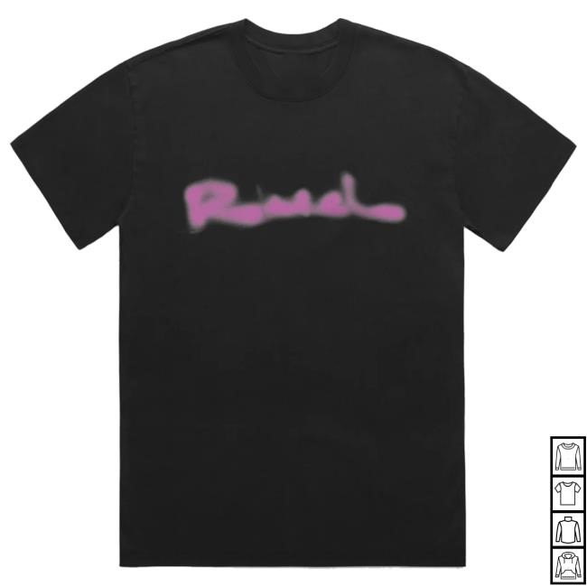 Ruel Adaptations Faded Black Tee Shirt
