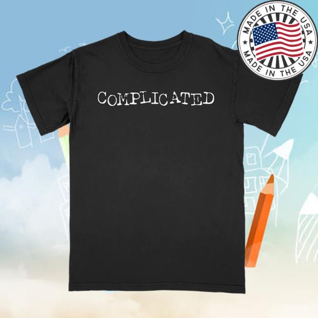 Avril Lavigne Merch Avril Lavigne Complicated Shirt 2023