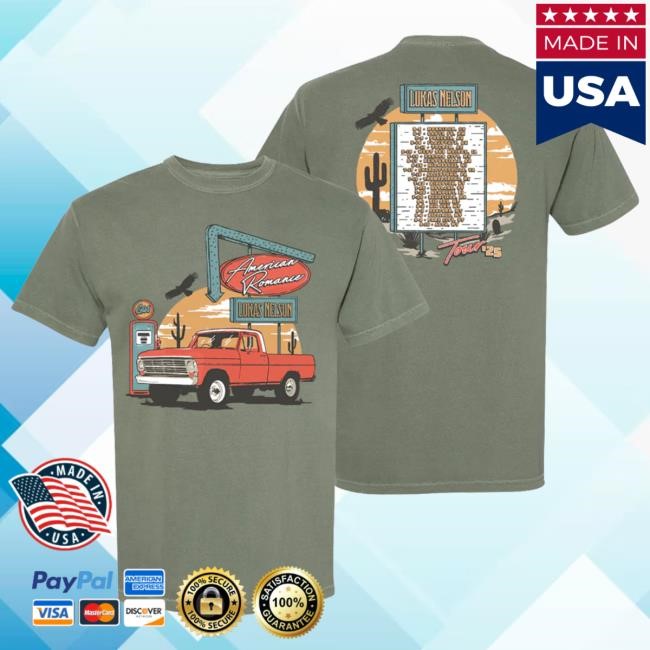 Official Lukas Nelson Merch Store June Truck Stop Hot Shirt