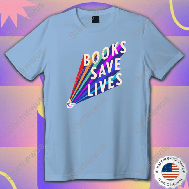 Official Books Save Lives Hoodie