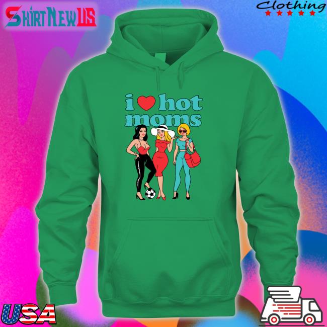 Danny Duncan Merch I Heart Hot Moms Group Sand Shirt Dannyduncan69