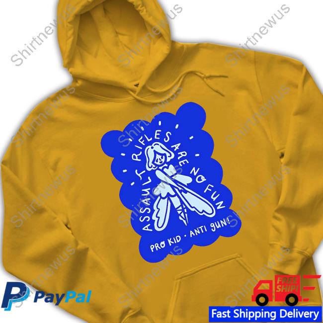 Emdoodlesandstuff Pro Kid Anti Gun Tee Shirt