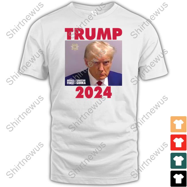 Official Sebastian Gorka Trump 2024 Mug Shot Sweatshirt