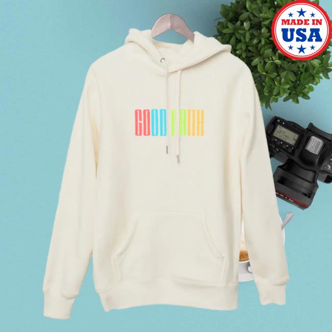 Official Madeon Merch Store Good Faith Attractive Hoodie Cream/Rainbow