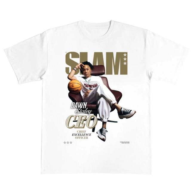 Slam Goods Shop Merch Slam Cover Tee - Dawn Staley (Slam 250)