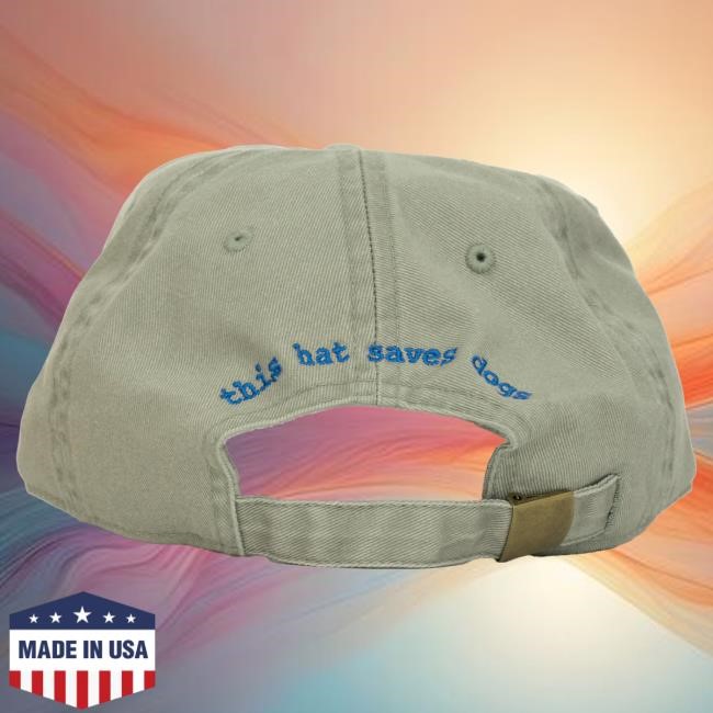 We Rate Dogs Merch Vintage Cap - Stone Gray