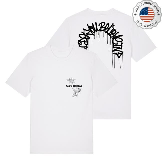 What Do You Believe In? Cherub White Tshirt - Rag'n'bone Man | Official Store Ragnboneman Merch Shop