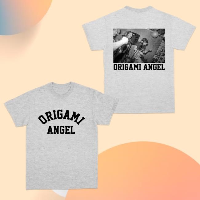Official Origami Angel Merch Shop Varsity Shirt