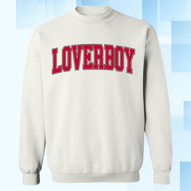 Official Loverboy I Love WI Crew neck Sweatshirt