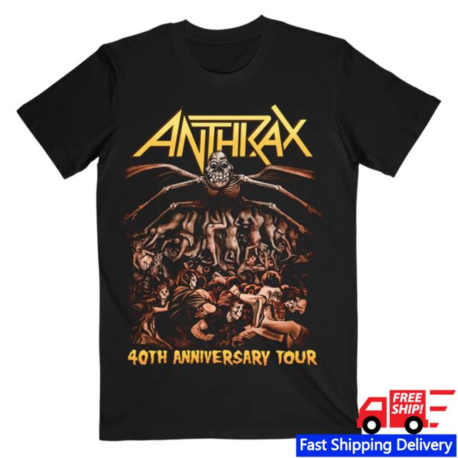 Belly Of The Beast '23 Itin New Shirt Anthrax Merch Shop