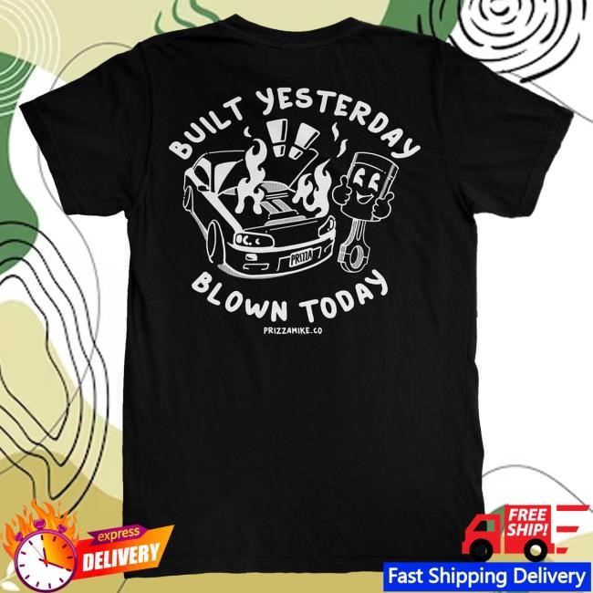 Official PrizzaMike Merch Built / Blown Tee