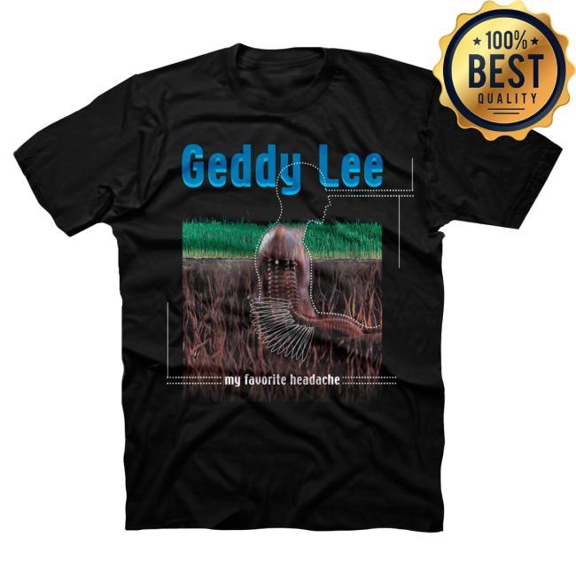 Official Rush Band Geddy Fave 2024 Top Shirt