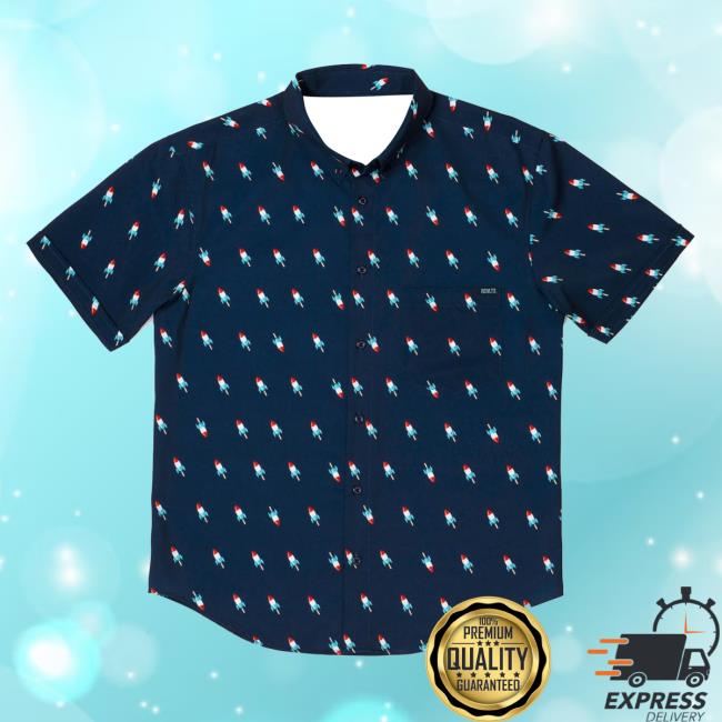 Usa Rocket Pop Short Sleeve Shirt