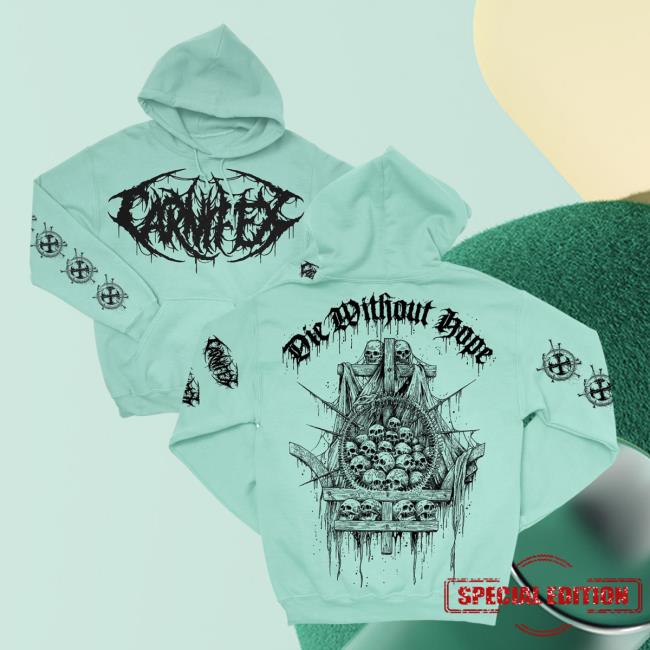 Official Indie Merch Store Shop Carnifex "Die Without Hope" Hoodie IndieMerchStore