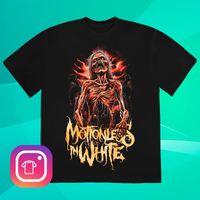 Official Motionless In White Merch Zombie T-Shirt