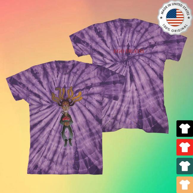 Official Ty Dolla Sign Merch Store Ty Dolla $ign Ego Death Purple Ty Dye T-Shirts